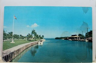 Florida Fl Sugar Loaf Key Lodge Postcard Old Vintage Card View Standard Souvenir