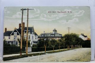 Canada Nova Scotia Yarmouth Mill Hill Postcard Old Vintage Card View Standard Pc