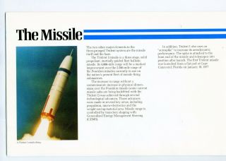 USS Michigan: 1980 Launch of US Navy Nuclear Submarine Triton Ballistic Missiles 3
