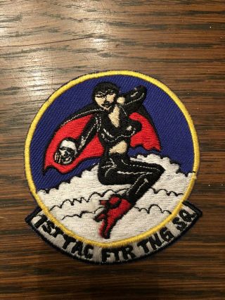 Usaf 1st Tactical Ftr Training Squadron Patch,  Korean Made