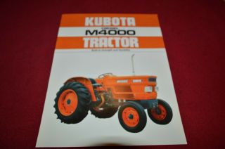 Kubota M4000 Tractor Dealer 