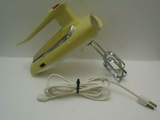 Vintage General Electric Hand Mixer 3 Speed Cat No D3m47 Made Usa