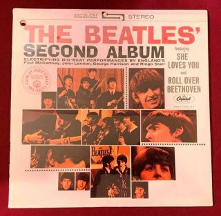 The Beatles Second Album Capitol Records St 2080 Promo Lp Record