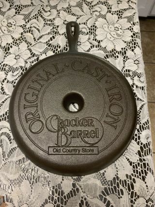 Cast Iron Cracker Barrel Old Country Store 8 Corn Bread Skillet