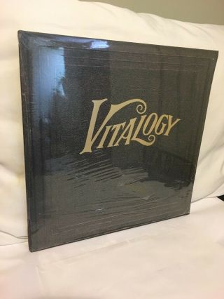 Pearl Jam Vitalogy Lp 1994 Mostly With Hype Sticker Epic E66900