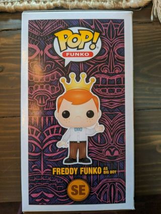 Freddy Funko as Bob ' s Big Boy SDCC 2019 Funko Fundays Exclusive 520 Pop SE 2