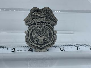 Vintage 1978 United States Army Military Police Mp Badge Eagle