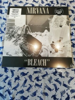 Nirvana Bleach Love Record Stores Yellow Vinyl Edn