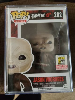 Friday The 13th Unmasked Jason Voorhees Funko Pop Sdcc Exclusive (limited Run)