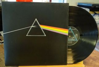 Pink Floyd Dark Side Of The Moon A5 - B5 Ex,  /ex 1973 2x Posters Vinyl