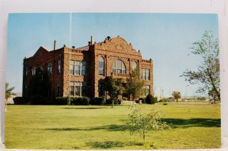 Texas Tx Van Horn Culberson County Court House Postcard Old Vintage Card View Pc