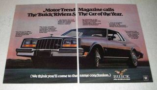 1979 Buick Riviera S Car Ad - The Car Of The Year