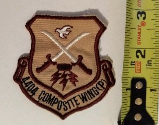 Theater Made Usaf 4404th Composite Wing (p) Desert Storm Squadron Patch Ssi