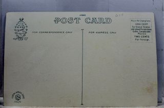 Florida FL Jacksonville St Johns River Moonlight Postcard Old Vintage Card View 2