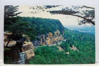 Tennessee Tn Chattanooga Signal Mountain Highway Postcard Old Vintage Card View