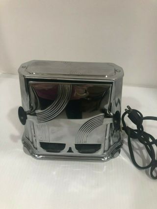 Vintage Son - Chief Series 680 Chrome Toaster Great