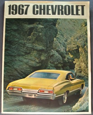 1967 Chevrolet Impala Ss Caprice Bel Air Biscayne Brochure 67