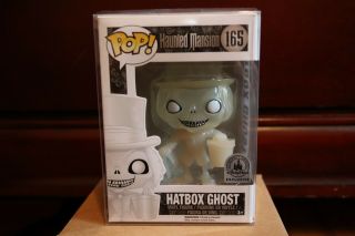 Funko Pop The Haunted Mansion: Hatbox Ghost 165 Vaulted,  Disney Exclusive