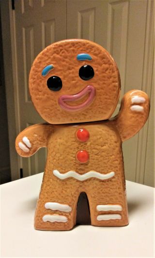 Shrek Gingy Cookie Jar Gingerbread Man