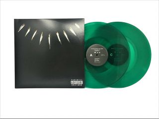 Black Panther Soundtrack Lp Limited Green Vinyl Record Album