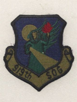 Usaf Air Force Patch: 919th Special Operation Group - Subdued