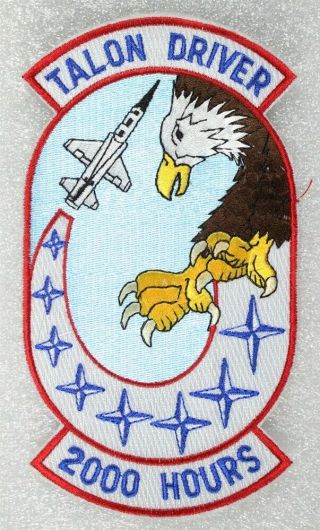 Usaf Air Force Patch: 80th Flying Training Wing T - 38 - 2000 Hours