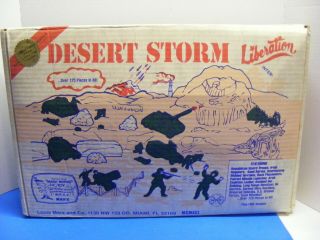 Marx Desert Storm Limited Edition Play Set " Liberation " 4792 New/unused