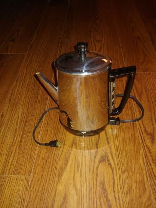 Vintage General Electric Automatic 10 Cup Percolator Coffee Pot