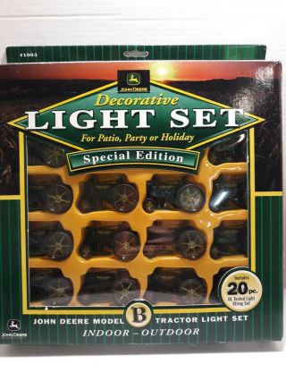 John Deere Decorative Light Set Special Edition 20pc.