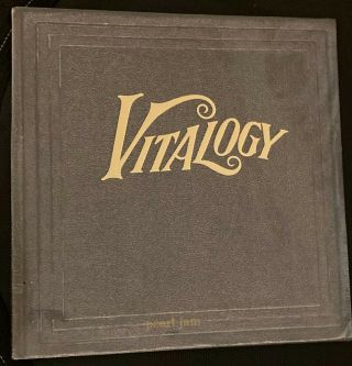 Pearl Jam " Vitalogy " Vinyl - 1994,  In Shrink Wrap