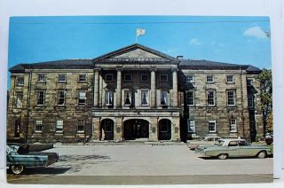 Canada Prince Edward Island Charlottetown Province Building Postcard Old Vintage