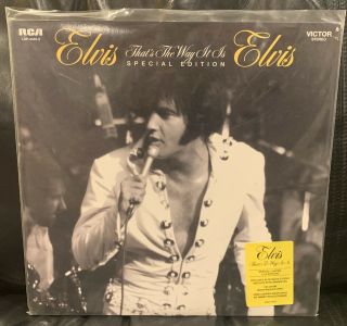 Elvis Presley - That’s The Way It Is Ftd Lp (nm) Vinyl Record