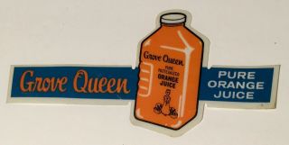 Vintage Orange Juice Florida Advertising General Store Tropicana Sign Display