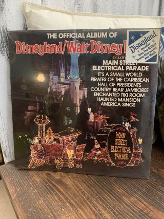 The Official Album Of Disneyland/walt Disney World 1980 Lp Disney