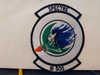Usaf 16th Special Operations Squadron Patch