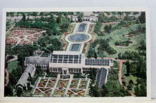 Missouri Mo St Louis Botanical Garden Postcard Old Vintage Card View Standard Pc
