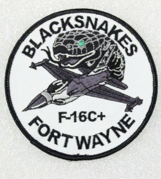 Usaf Air Force Patch: 163rd Fighter Squadron F - 16