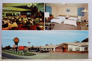 York Ny Dunkirk Quality Inn Motel Postcard Old Vintage Card View Standard Pc