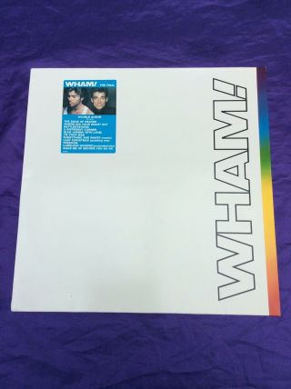 Wham - The Final Double Vinyl Lp Greatest Hits George Michael 1986 Album