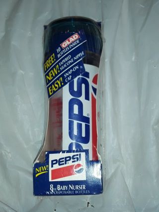 Vintage Pepsi Cola.  8 Oz.  Baby Bottle Munchkin