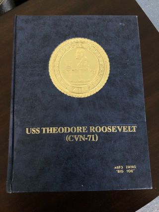 Uss Theodore Roosevelt Cvn - 71 Cruise Book