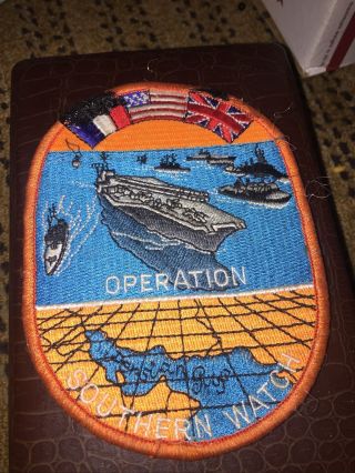 Us Navy Operation Southern Watch Patch 1990’s