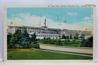 Pennsylvania Pa Hershey Chocolate Corp East Postcard Old Vintage Card View Post
