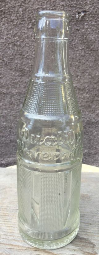 Art Deco Midwest Quality Beverage Coca Cola Soda Bottle Duquoin Illinois