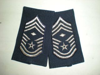 Usaf Cmsgt First Sgt Shoulder Marks (female) - 1 Pair