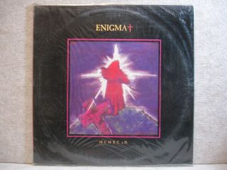 Enigma Mcmxc A.  D 1991 Lp Picture & Lyric W/insert Promo