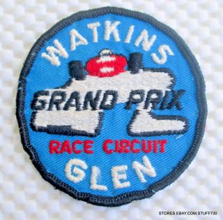Watkins Glen Grand Prix Race Circuit Embroidered Patch Nascar Indy Scca 2 7/8 "