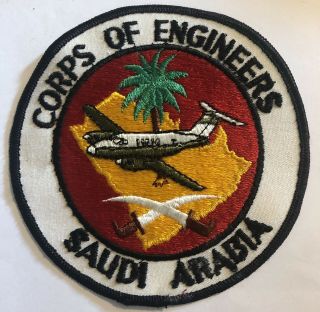 Us Army Corps Of Engineers Saudi Arabia Aviation Detachment Patch