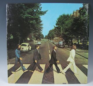 The Beatles Abbey Road On Apple So - 383 Shrink Nm Lp Vinyl