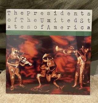 Presidents Of The United States Of America Self Titled S/t Black Vinyl Lp Record